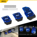 Set of 2 Non-Slip Gas Brake Pedal Pads for Universal Fit Vehicles