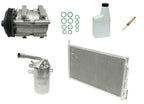 AC Compressor Kit With Condenser Replacement for Toyota Corolla (2003–2008)