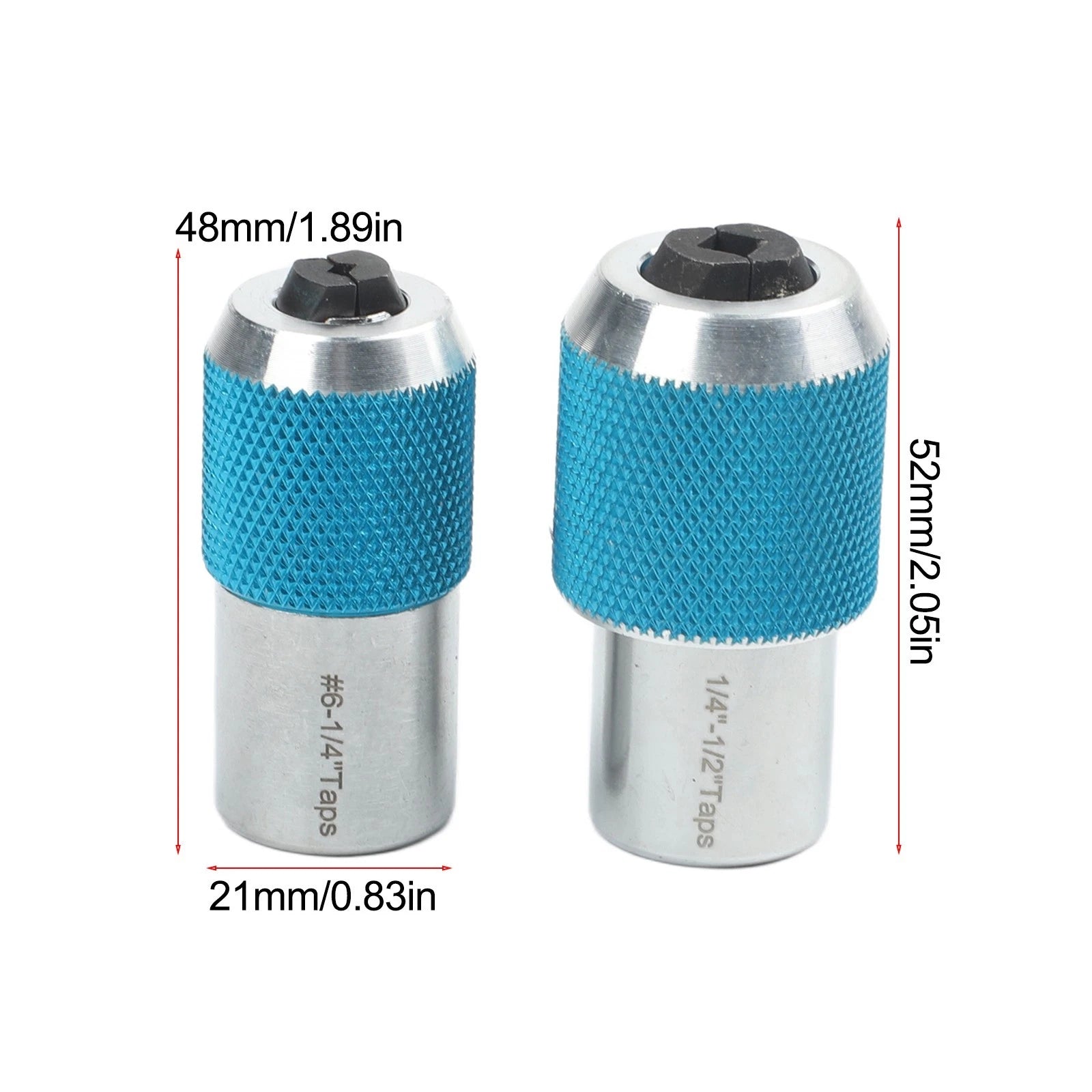 2X Ratchet Tap Wrench Adjustable Socket Set 3/8 Inch Drive