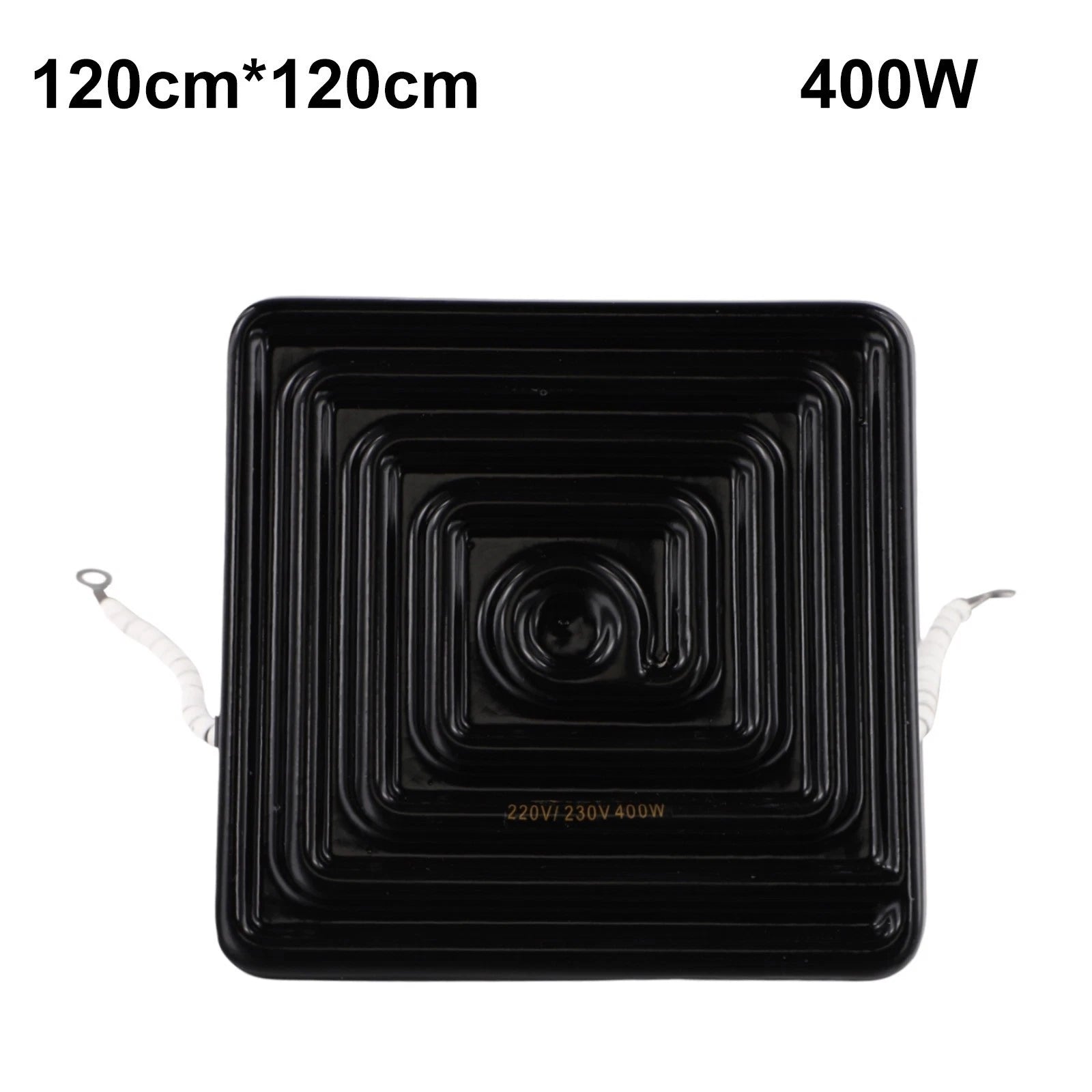 Infrared Heating Plate 120x120mm for Energy Efficiency (400W 650W)
