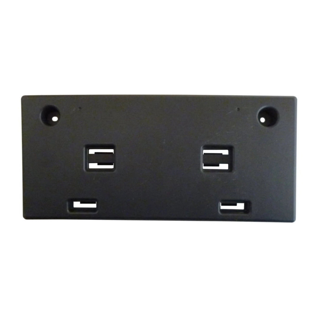 Replacement Polypropylene Front License Plate Bracket w/o Mounting Hardware