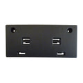 Replacement Polypropylene Front License Plate Bracket w/o Mounting Hardware