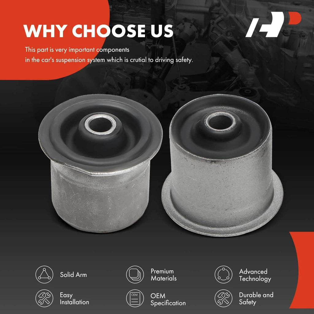 2X Front Upper Control Arm Bushing for Jeep Grand Cherokee (1999-2004)
