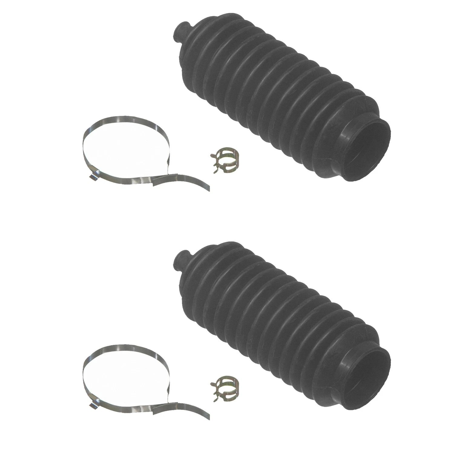 Set of 2 Rack and Pinion Bellows Kits for Camry Colt Eclipse ES Excel Van
