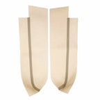Door Armrest Cover Front Panels Beige 1 pair for Car
