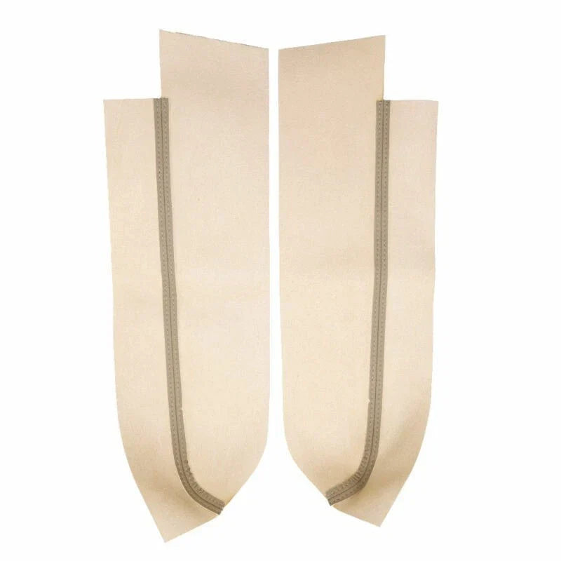 Door Armrest Cover Front Panels Beige 1 pair for Car
