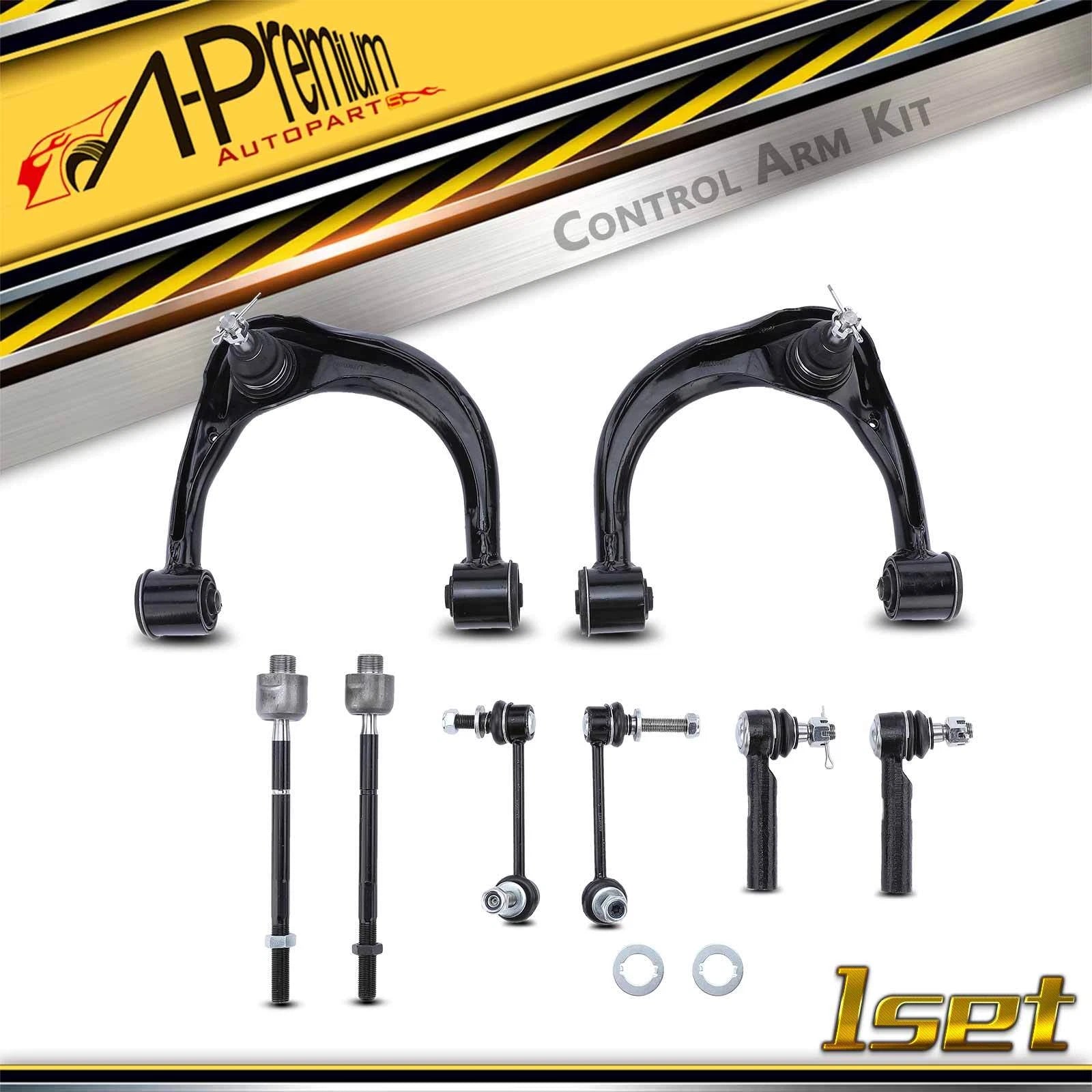 Front Upper Control Arm with Ball Joint and Sway Bar for Toyota 4Runner (2010–2024)