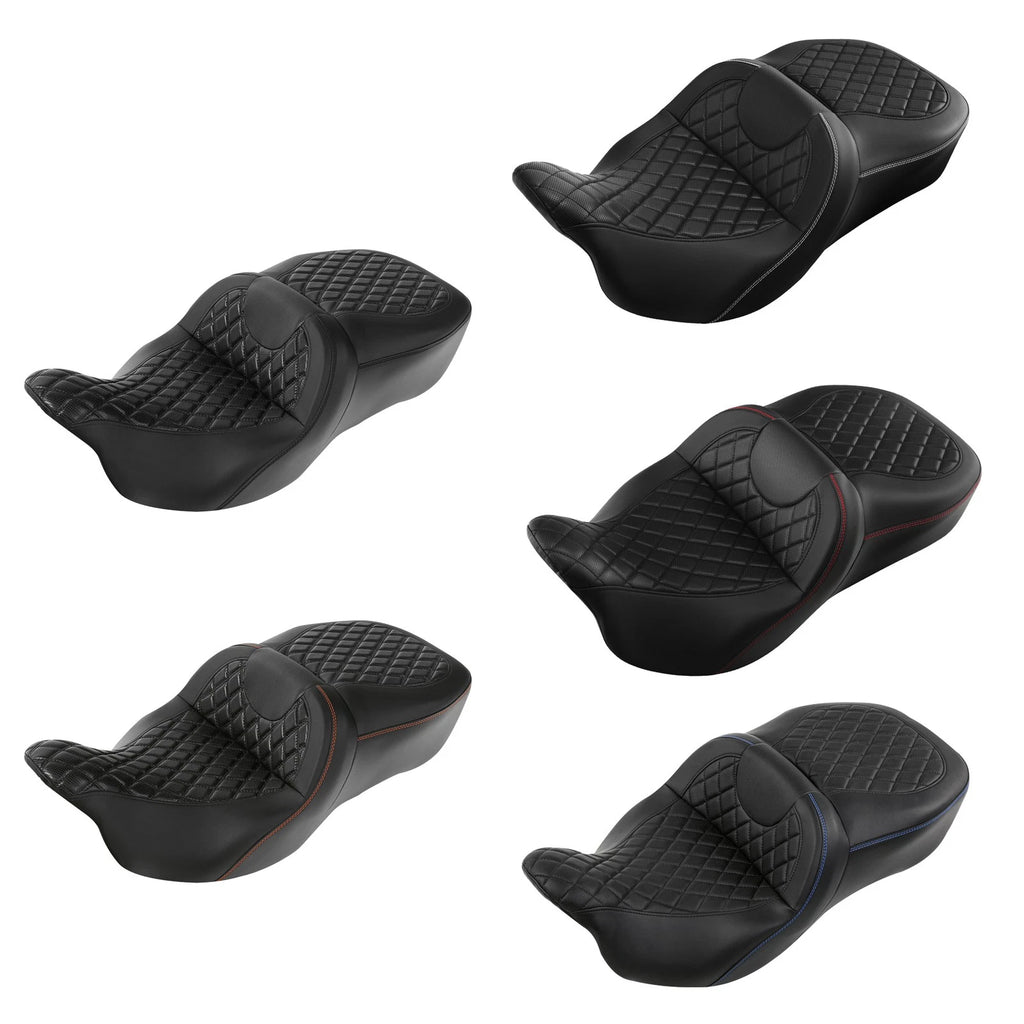 2X Hammock Up Rider Seats for Harley Street Glide (2009–2023)