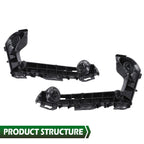 Set of 2 Front Bumper Bracket Retainers for Toyota Corolla (2019–2021)