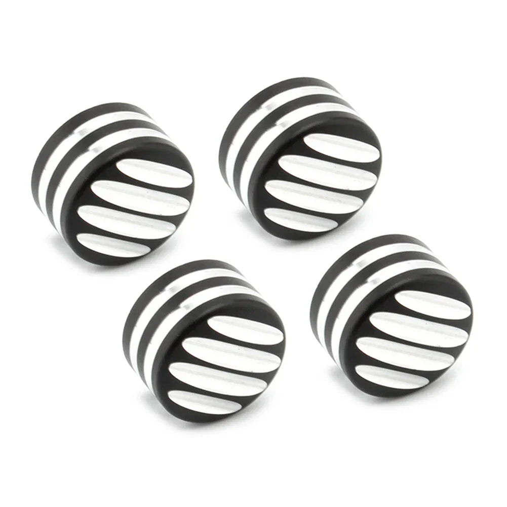 4x CNC Machined Head Bolt Cover Caps for Triumph T120 Thruxton (2016-2023)
