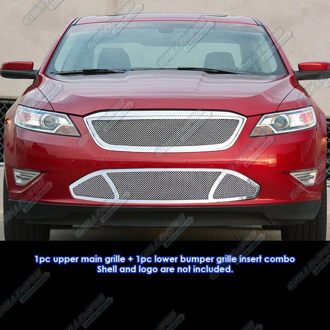 Stainless Steel Mesh Grille Insert for Ford Taurus SHO (2009–2011)