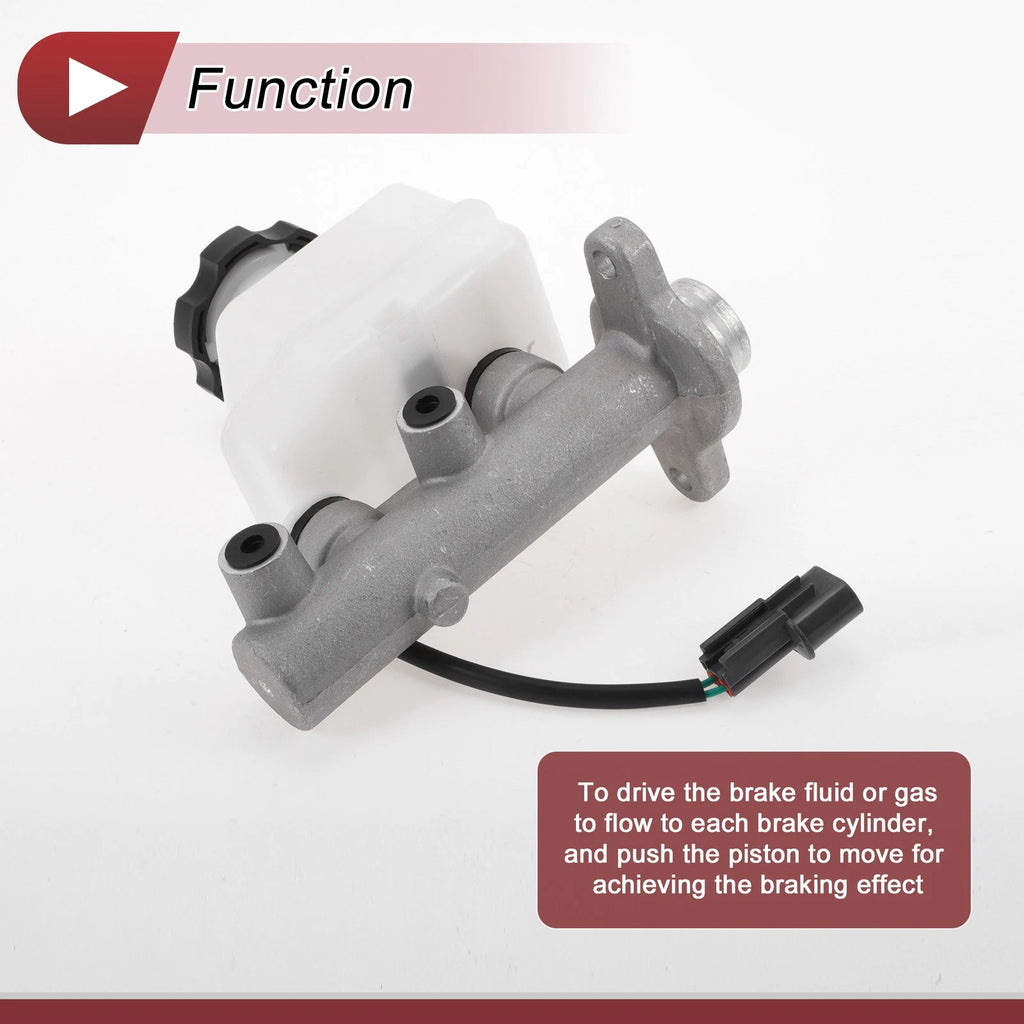 Brake Master Cylinder with Reservoir No. 5851022310 for Hyundai Accent (1995–1996)