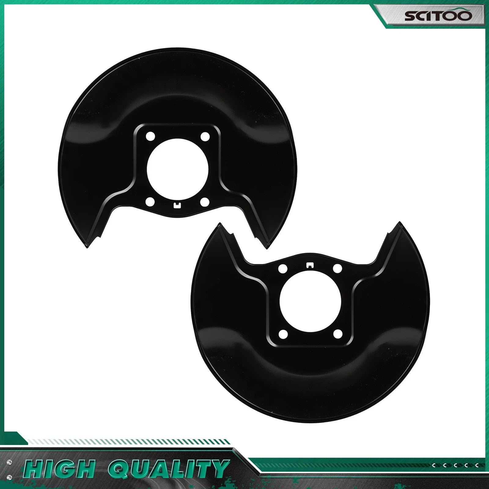 Front LH & RH Brake Backing Plate for Honda Pilot (2009–2015) 45255-STX-A00