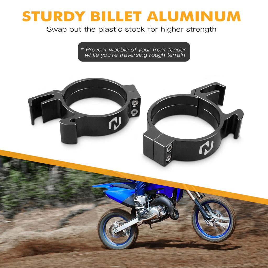 CNC Billet Fork Guard Guides Clamp for Yamaha YZ85 YZ80 (1993–2018)