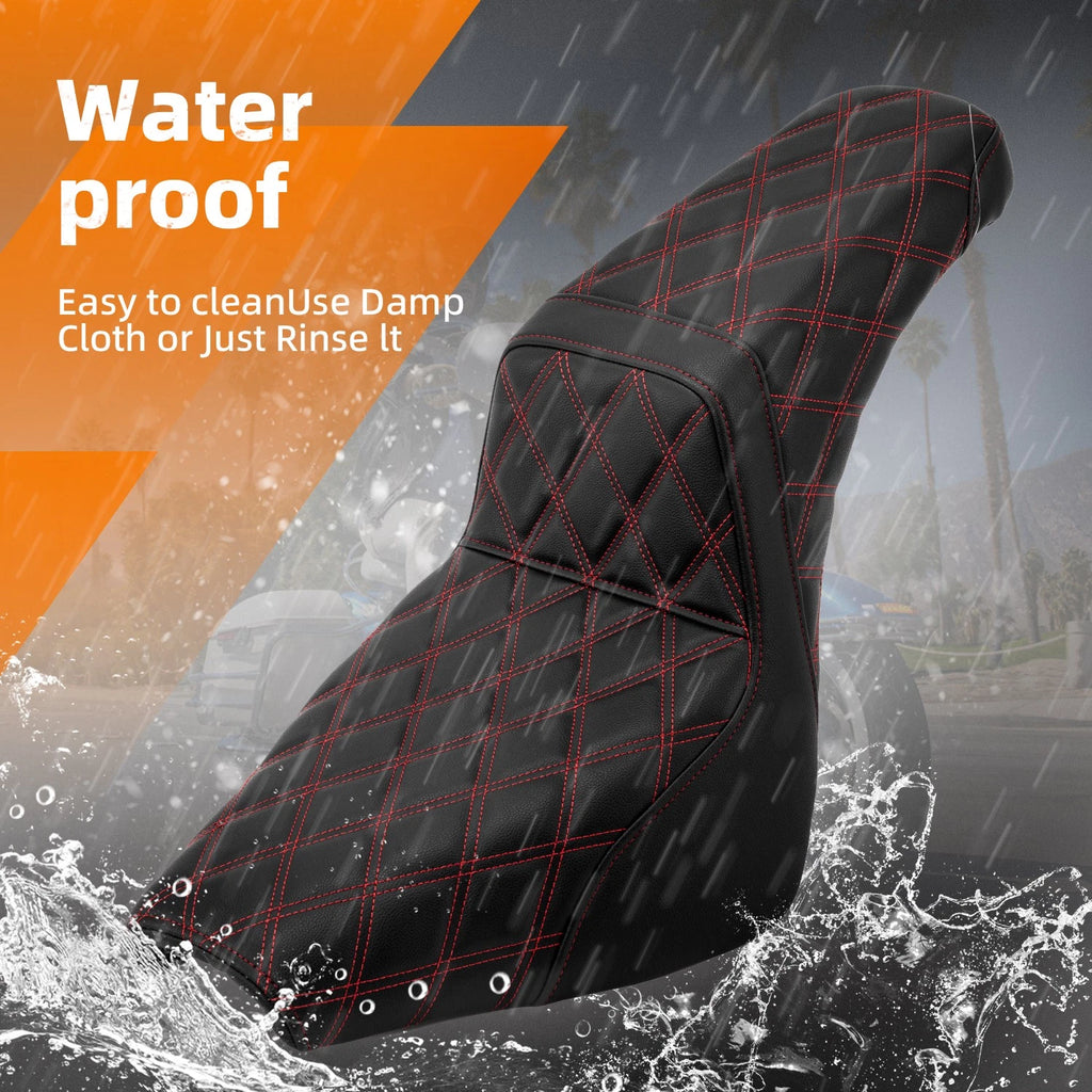 2-Up Driver Passenger Seat for Harley StreetBob FXBB FXBBS FXST (2018–2023)
