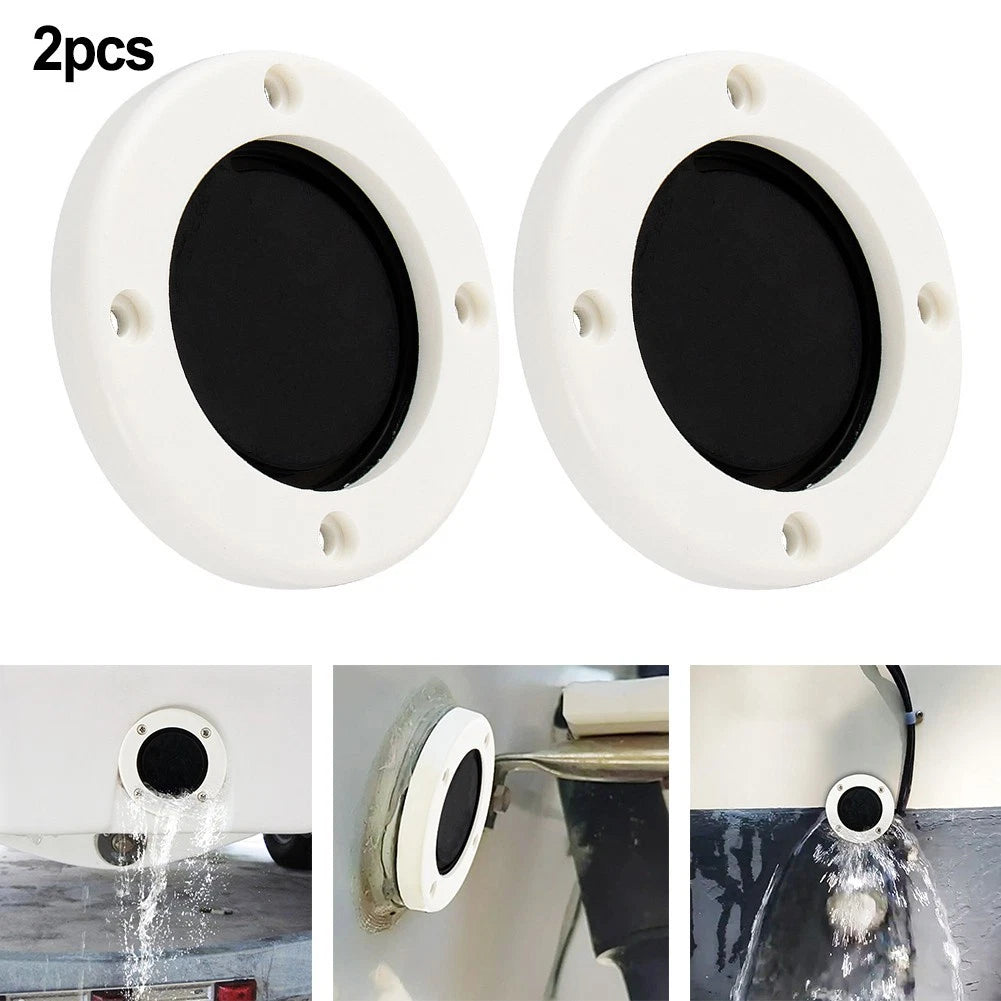 2pc Marine Drain Valve Check Valve for Recreational Vehicles