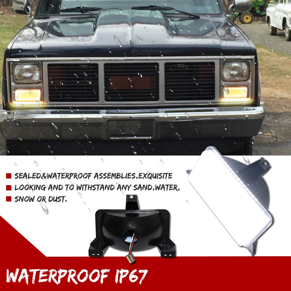 Smoked Corner Parking Light for Chevrolet GMC Pickup Truck