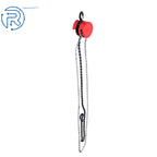 1 Ton Manual Chain Hoist with 2 Hooks and 8' Lift