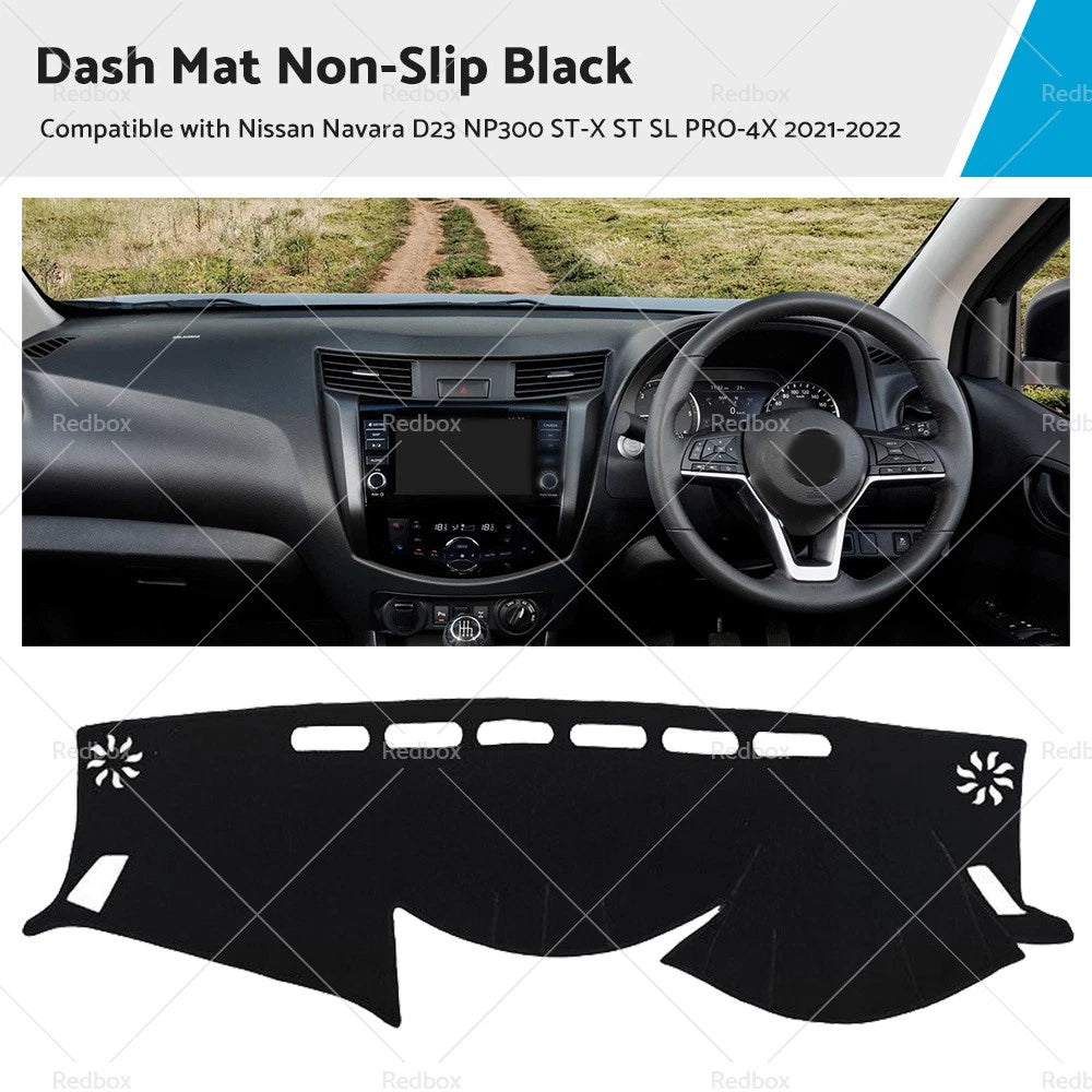 Dash Cover Mat for Nissan Navara D23 NP300 (2021–2022) DM1603
