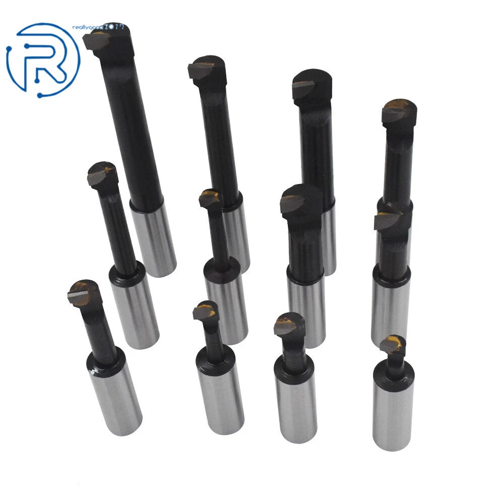 Set of 12 Boring Bars for Lathe (3/4" Shank)