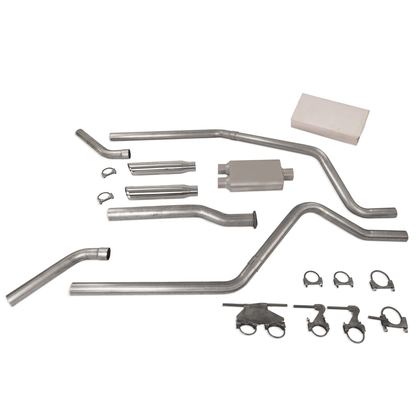 2.5" Dual Exhaust for Dodge Ram 1500 (2019–2025) RLD Clp T Cnr E