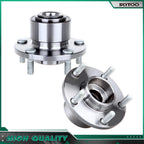 Front Wheel Bearings Hub Pair for Mazda 3 GS (2004–2005)