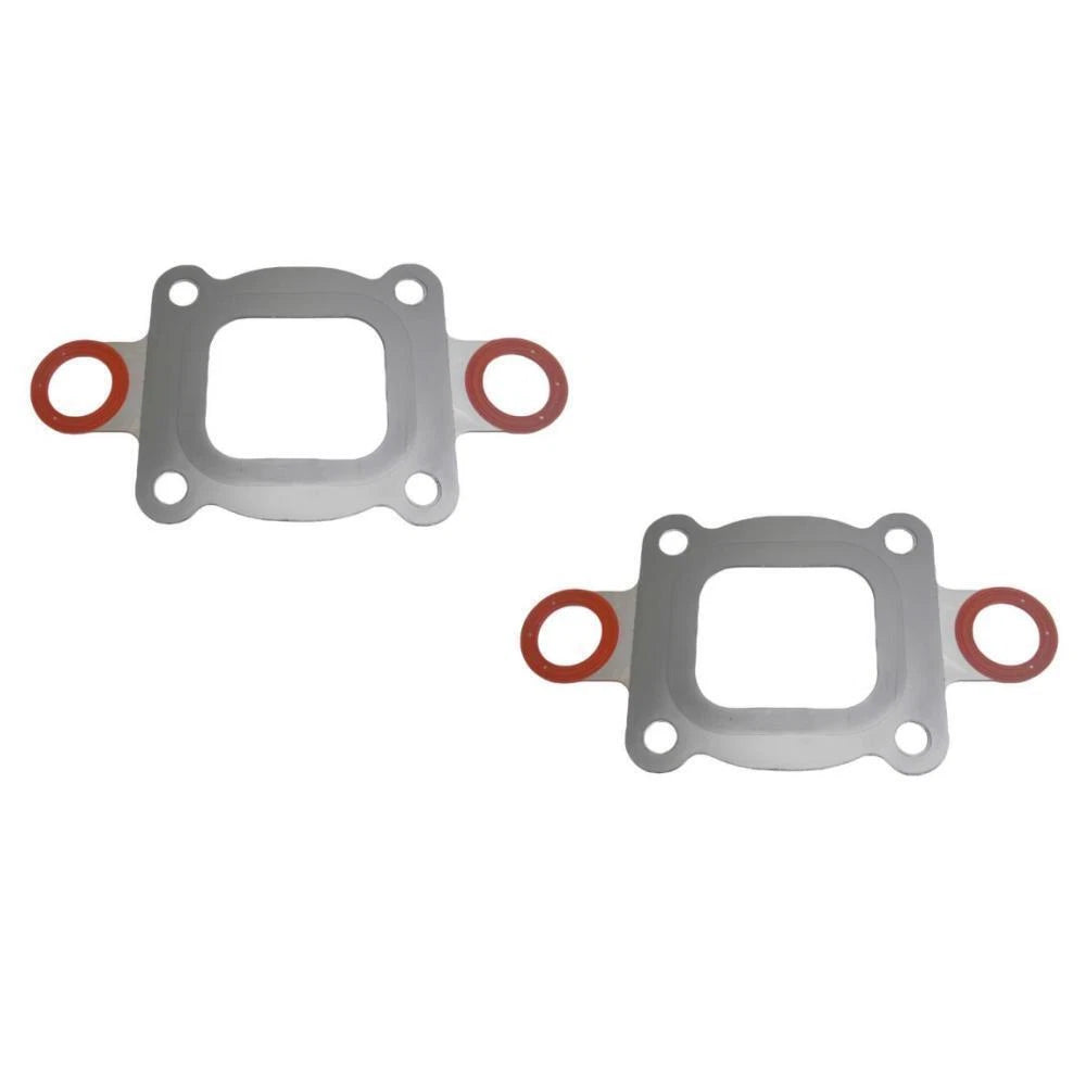 2X Exhaust Elbow Riser Gasket for MerCruiser Manifold (864547A02)