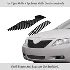 Stainless Black Billet Grille Insert for Toyota Camry (2007-2009)