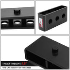 2" Lift Blocks for Dodge Ram 2500 4WD (2003–2013) - J2 4" Axle, 2 Leaf Spring