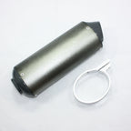 28mm Alloy Exhaust Muffler + Clamp for Pit Pro Dirt Bike (125cc–150cc)