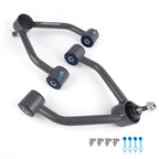 Front Upper Control Arms for Chevrolet GMC K1500 4WD (1988–1998) 2-4 Lift Black