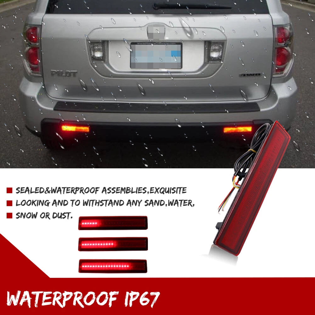 LED Sequential Tail Brake Lights for Honda Pilot (2006–2008)