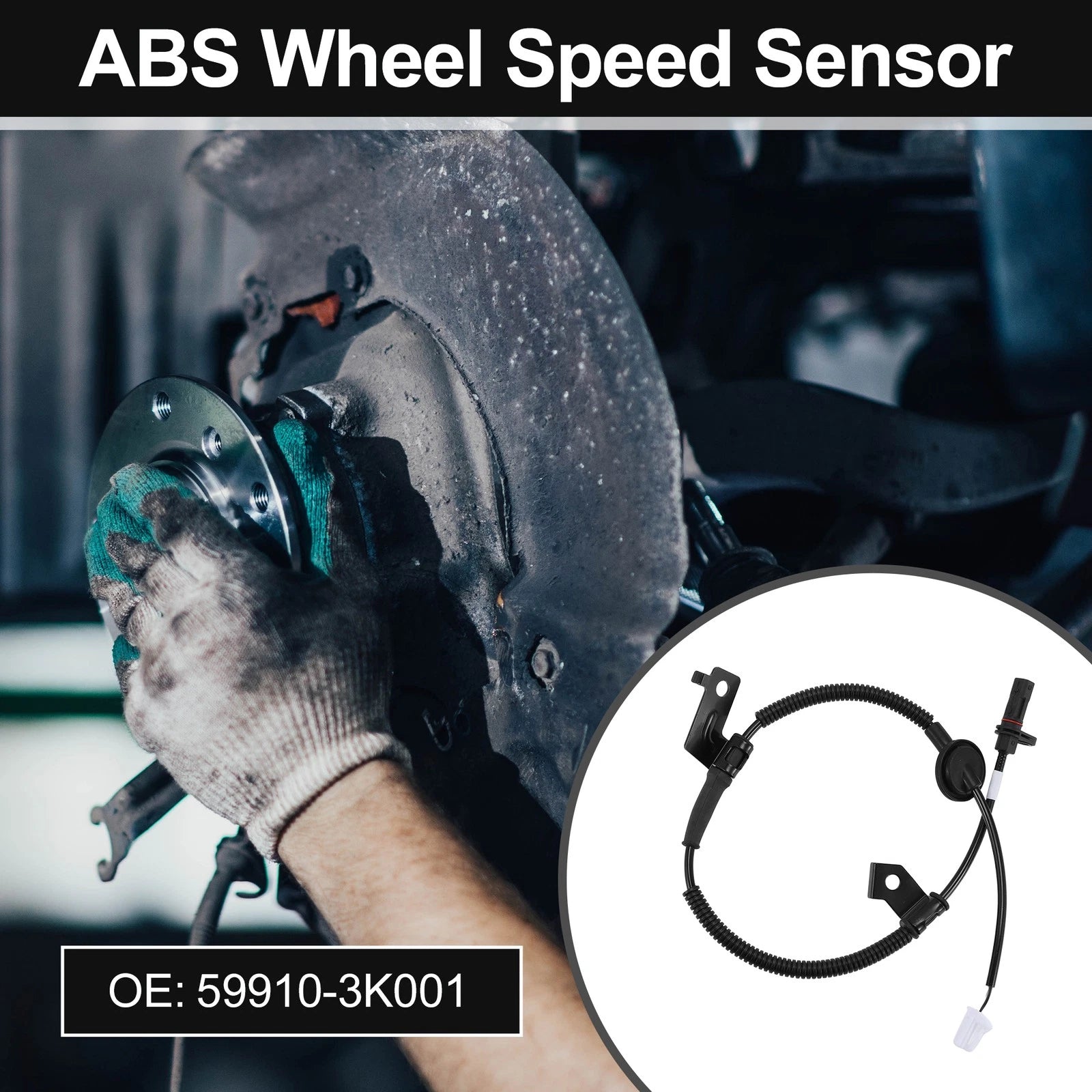 ABS Wheel Speed Sensor No. 59910-3K001 for Hyundai Sonata (2011–2014)