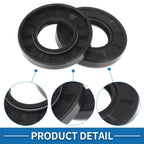 Set of 5 Oil Seal Rotary Shaft Seal Nitrile Rubber 25x50x8mm