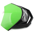 Headlight Fairing for Supermoto Dirt Bike - Green