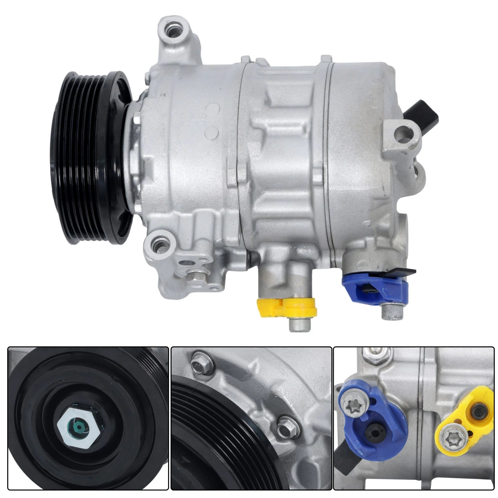 AC Compressor & Clutch for Audi A4 A6 Q7 (2016-2020)