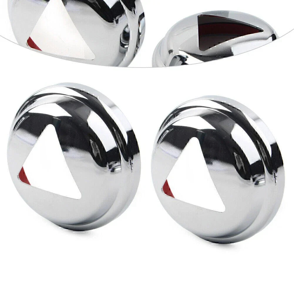 Chrome Turn Signal Light Protection Covers for Scrambler 1200 (2019-2023)