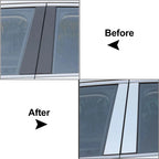 Set of Pillar Post Door Window Trim Kit for Mazda CX-5 (2017–2024)