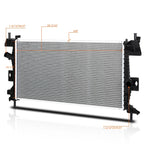 OE Style Aluminum Cooling Radiator for Ford Focus 2012–2018 DPI-13219