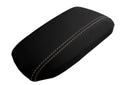Leather Console Lid Armrest Cover for Toyota Corolla (2014–2019) Beige Stitch