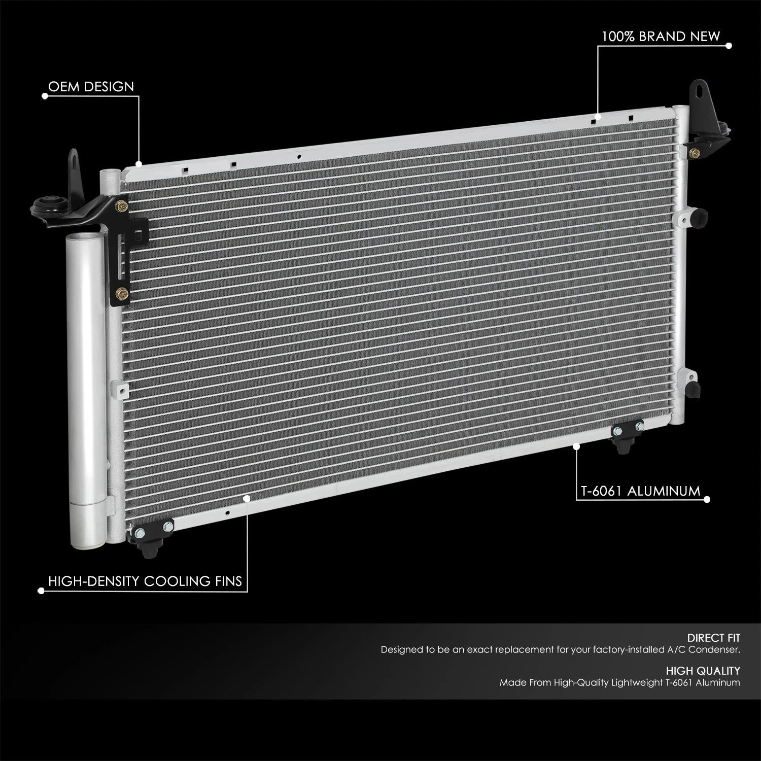 A/C Condenser Assembly for Toyota Tundra Double Cab (2004–2006)