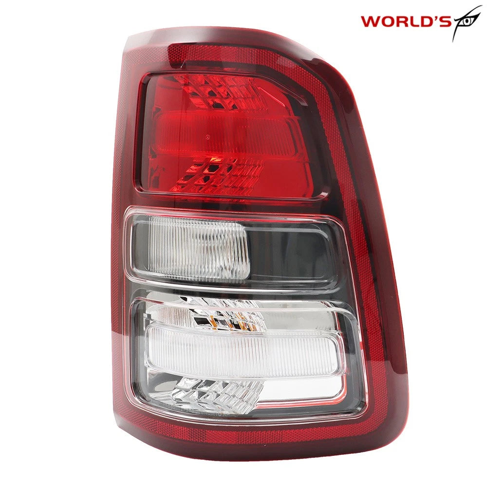 Rear Tail Light for Ram 1500 (2019–2023) Halogen Black Bezel Right Side