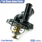 Thermostat Assembly for Ford Escape, Focus, Fusion, Ranger, Mercury Mariner (2001–2017)