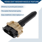 Front Driver Side Headlight Washer Nozzle for Toyota Land Cruiser (2008–2021) No.852080G040