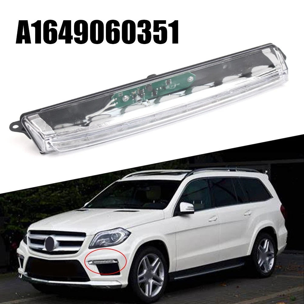 Left Side LED Fog Lamp with DRL for Mercedes X166 X164 (2013–2020)