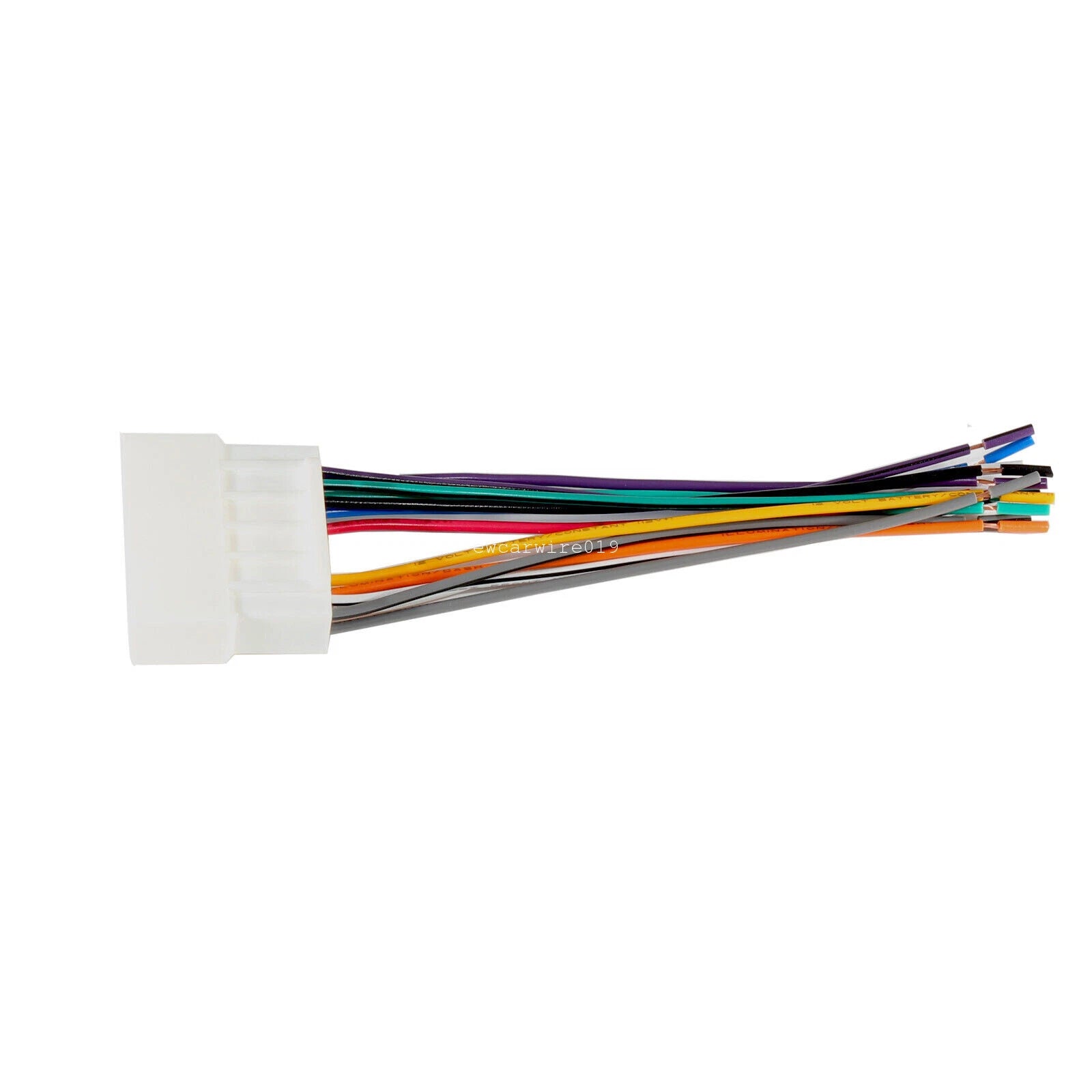 16 Pin Radio Stereo Wire Harness Connector for Honda Accord Civic (1986–1995)