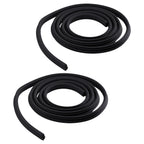Set of 2 Front Door Window Belt Strips for Dodge Ram 1500-3500 (2002–2018)