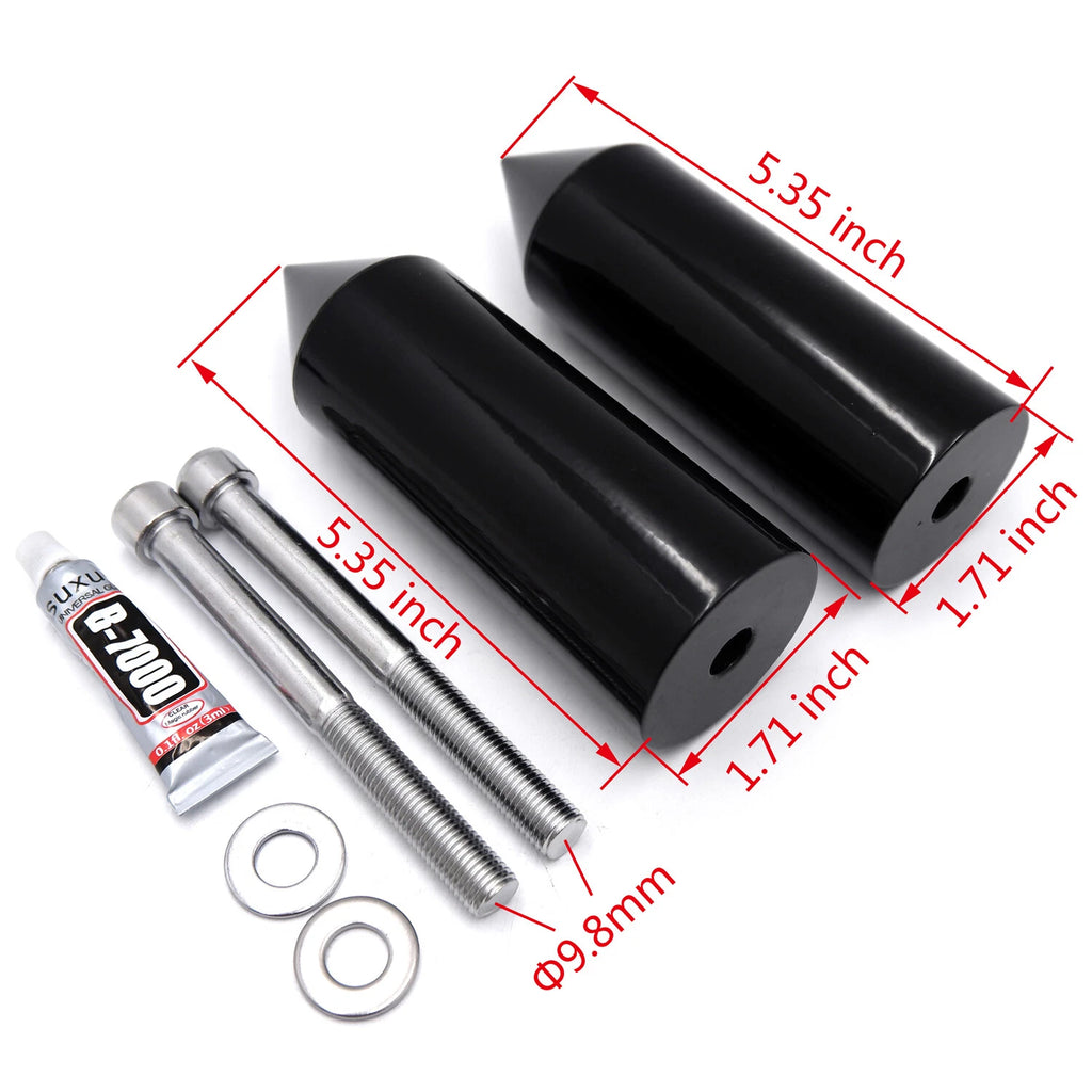 Extended Spike Frame Sliders for Honda CBR600 (1991–1998)