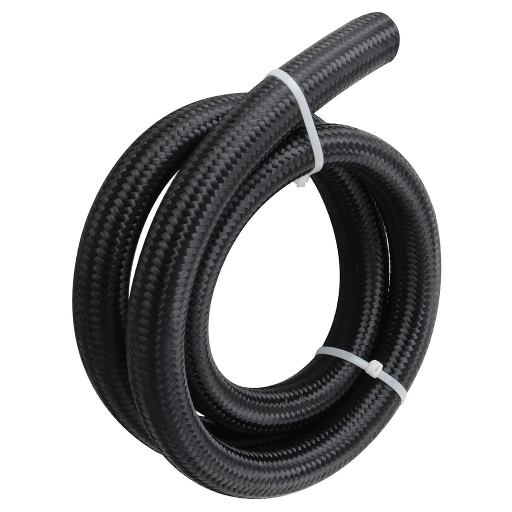 AN16 Nylon Steel Braided Oil Fuel Gas Radiator Line Hose for Universal (500psi)