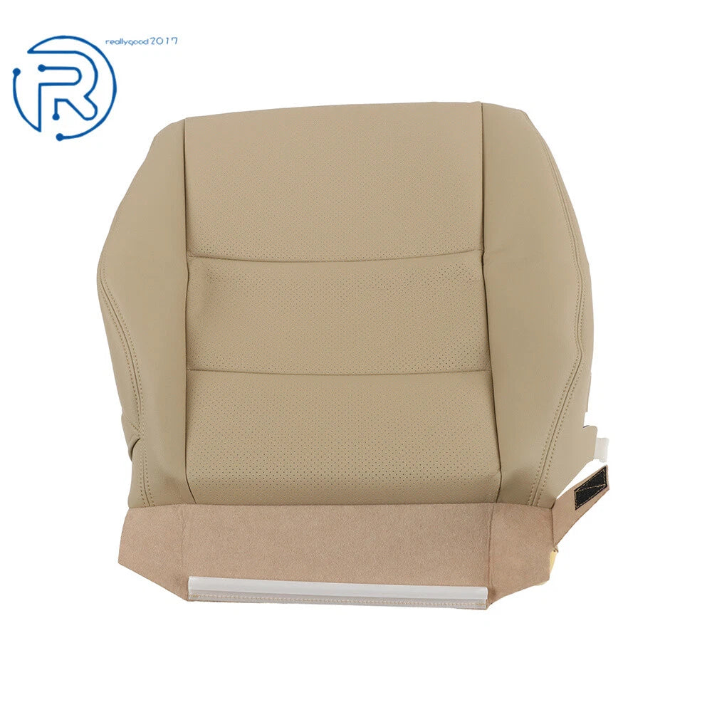 Tan Leather Perforated Seat Passenger Bottom Cover for Acura RDX (2007–2012)